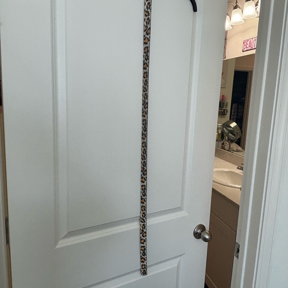 Leopard Print Belt